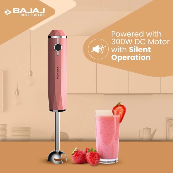 Bajaj Juvel 300 Watts Hand Blender with Prism Design & Silent DC Motor - Image 5