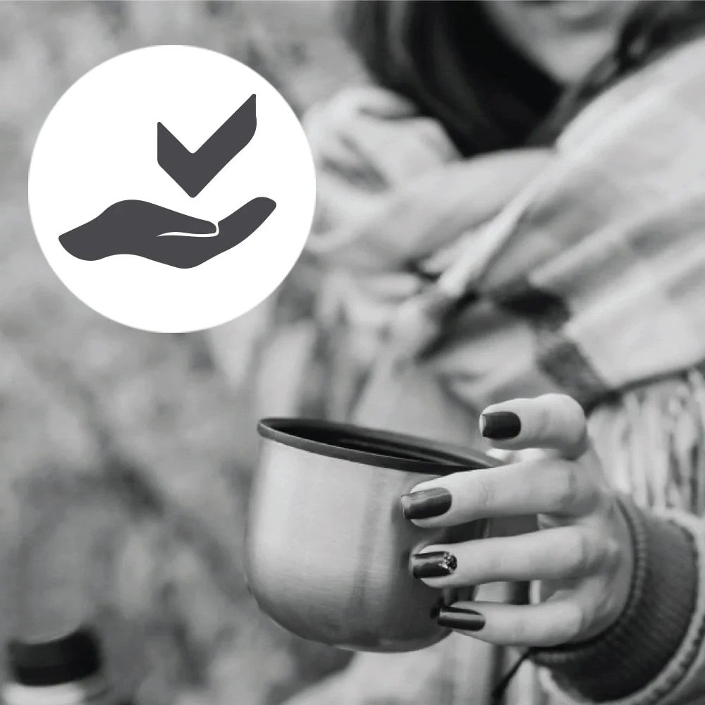 Hot-Bot, 1000ml, Double Wall Stainless Steel Vacuum Insulated Hot and Cold Flask with Travel Pouch, Copper Plated Inner Wall, Spill & Leak Proof, 2 Years Warranty - Image 3