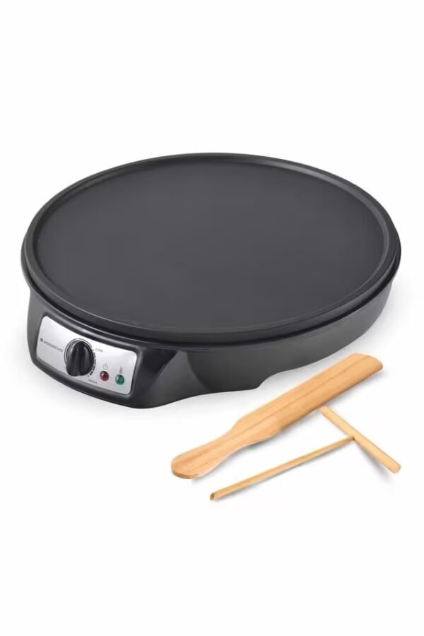 Wonderchef Electric Dosa Maker 30cm | Multi Snack Tawa | 910-Watt |Black