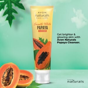Avon Naturals Smooth Glow Papaya Cleanser 100g | Facewash