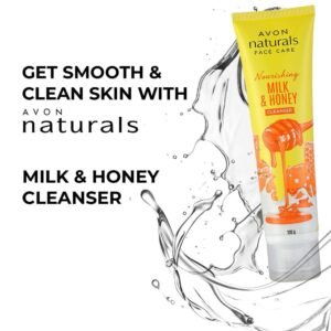 Avon Naturals Nourishing Milk & Honey Face Cleanser 100 gm | Facewash