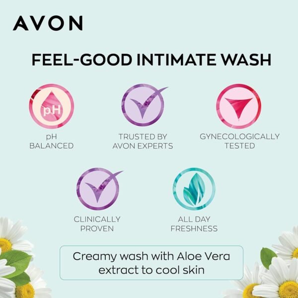 Avon Simply Delicate pH Balanced Feminine Wash (100 mL) - Image 4