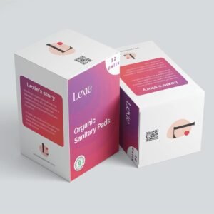 Lexie Organic Super Sanitary Pads (XL) - Biodegradable and Rash-Free | Eco-Friendly Design with Soft Cotton Texture | Leak-Proof & Odour Control | Up to 12 Hours of Protection
